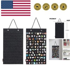Hanging Brooch Pin Organizer, Display Pins Storage Case, Brooch Collection St...