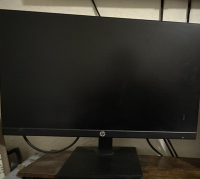 2 HP V24i 24in IPS LED Monitor 1080p 60Hz Anti-Glare HDMI VGA Black
