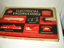 A. C. Gilbert Electrical Engineering Science set 11033 LN Complete NOS