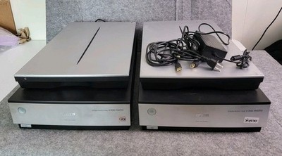 Two Epson Perfection V700 Photo Flatbed Document Scanner J221A, AS-IS For Parts