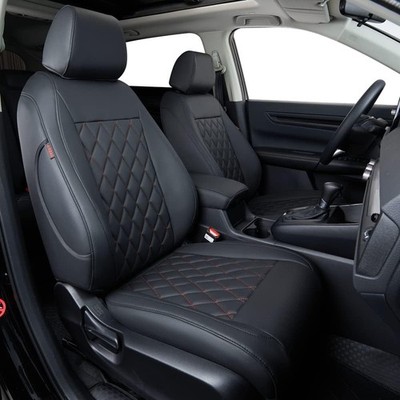 coverdream Custom Fit 2013-2026 Honda Accord Seat Covers Full Set Leather/Cloth