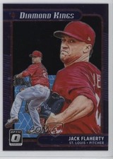 2021 Donruss Optic Diamond Kings Black Stars Prizm /149 Jack Flaherty #22 1s5f