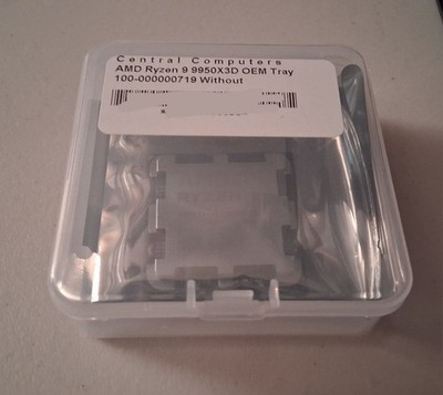 【新品未使用】AMD RYZEN 9 9950X3D バルク品 　0062 AMD 【バルク新品】 Ryzen 9 9950X3D 100-000000719 4.3GHz