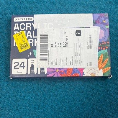ARTISTRO Diboniur Acrylmarker Set Dual Tip Acrylstifte Künstler Paket