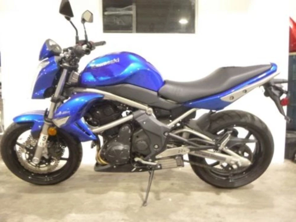 09 10 Kawasaki ER-6n ER6N ER650 заднее колесо дисковый тормоз ротор INV - Изображение 4 из 4