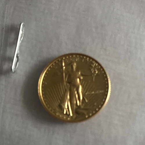 1/10oz $5 Gold Liberty Commemorative Coin Modern Gold 0.9167 Fineness