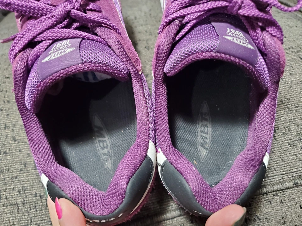 MBT Classic 1997 Retro Style Rocker Walking Women’s Size 10/10.5 Purple Toning - Image 4 of 4