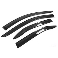 Window Visor Compatible with 2007-2011 Toyota Camry, Slim Style Smoke/Tinted