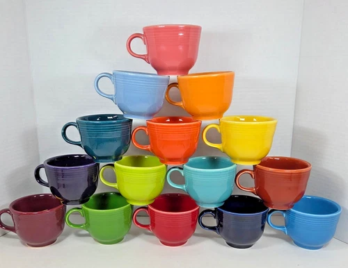 Fiestaware Tea Cup - Various Colors - Some Retired - You Pick - Fiesta - Teacup
