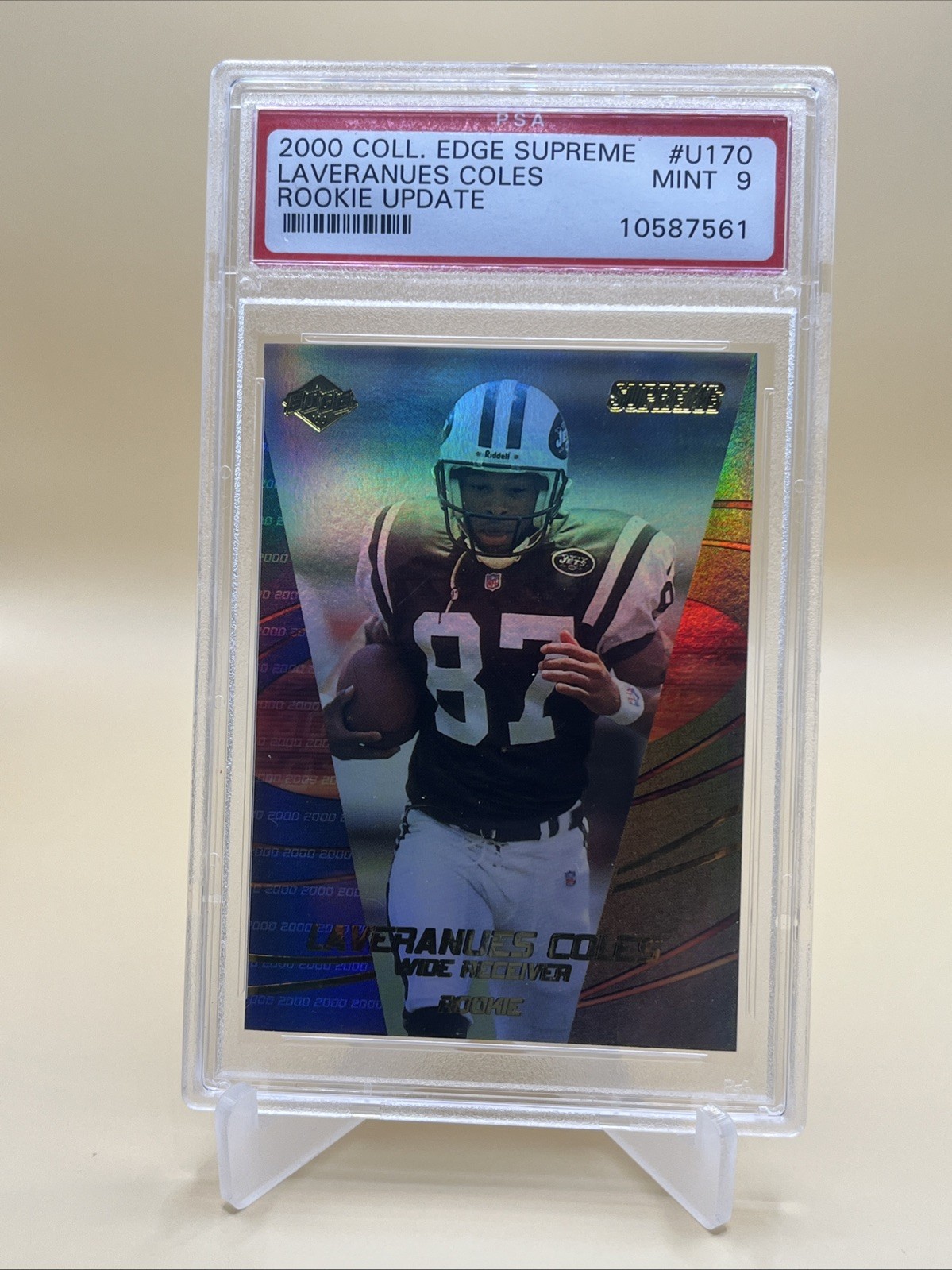 Laveranues Coles Collector's Edge Supreme #U170 Rookie Update