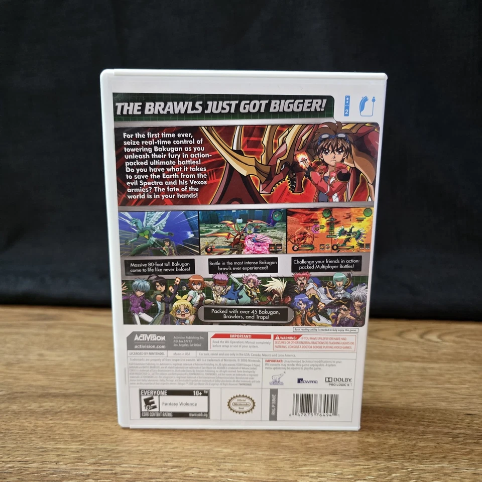 Bakugan: Defenders of the Core (Nintendo Wii, 2010) - Image 2 of 4