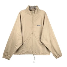 RAWGEAR Pullover Windbreaker Jacket Anorak Beige Mens Small