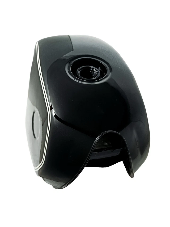PARA BMW R100 RT RS R90 R80 R75 TANQUE GASOLINA ACERO PINTADO NEGRO Foto 2 de 4