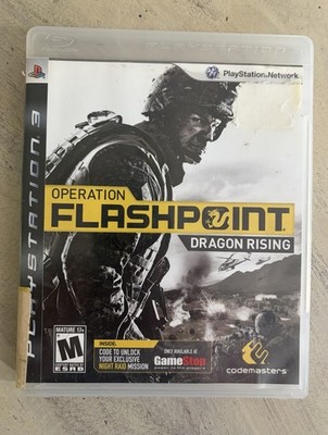 Operation Flashpoint: Dragon Rising (Sony PlayStation 3, 2009) No Manual
