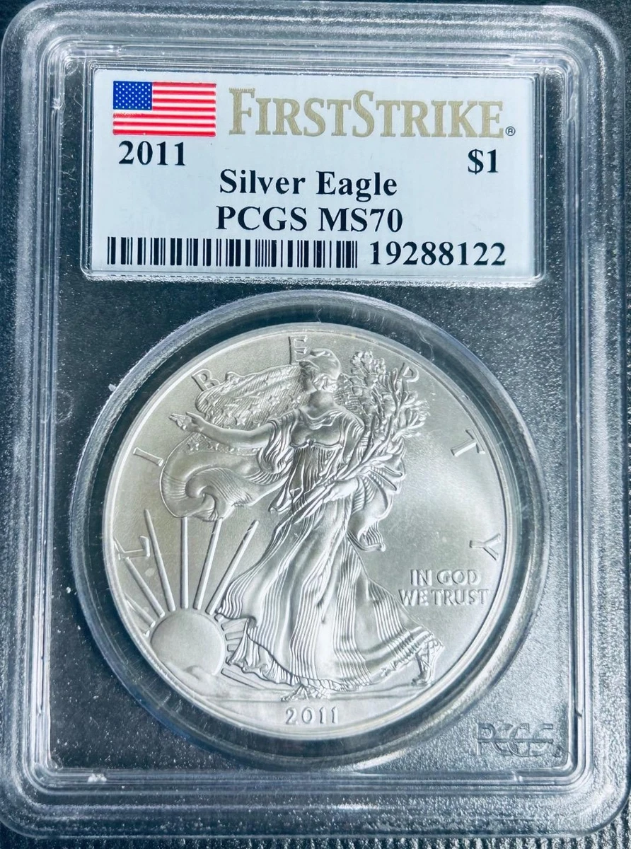 PCGS Certified MS 70 Graded 2011 Silver Bullion Coins for sale | eBay