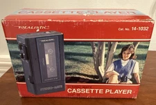 Vintage Realistic Stereo-Mate SCP-16 Cassette Player 14-032 NOS Open Box