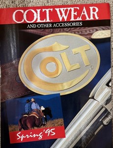1995 Colt Wear vintage catalog and other accessories