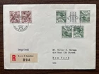 Nice SWITZERLAND 1948 Tete beche + gutter pair  First Day Cover  FDC Sc# 316-317