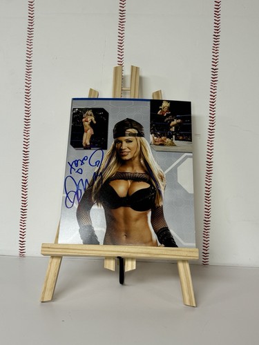 ASHLEY MASSARO SIGNED 8x10 FOTO AUTOGRAMM WWE SELTEN SPORT FAN PROMO COA - Bild 1 von 4