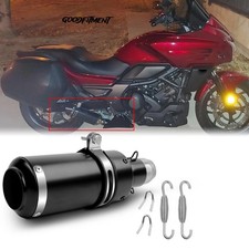 Silenciador silenciador tubo de escape deslizable 2" 51 mm para Triumph Rocket 3 Tour
