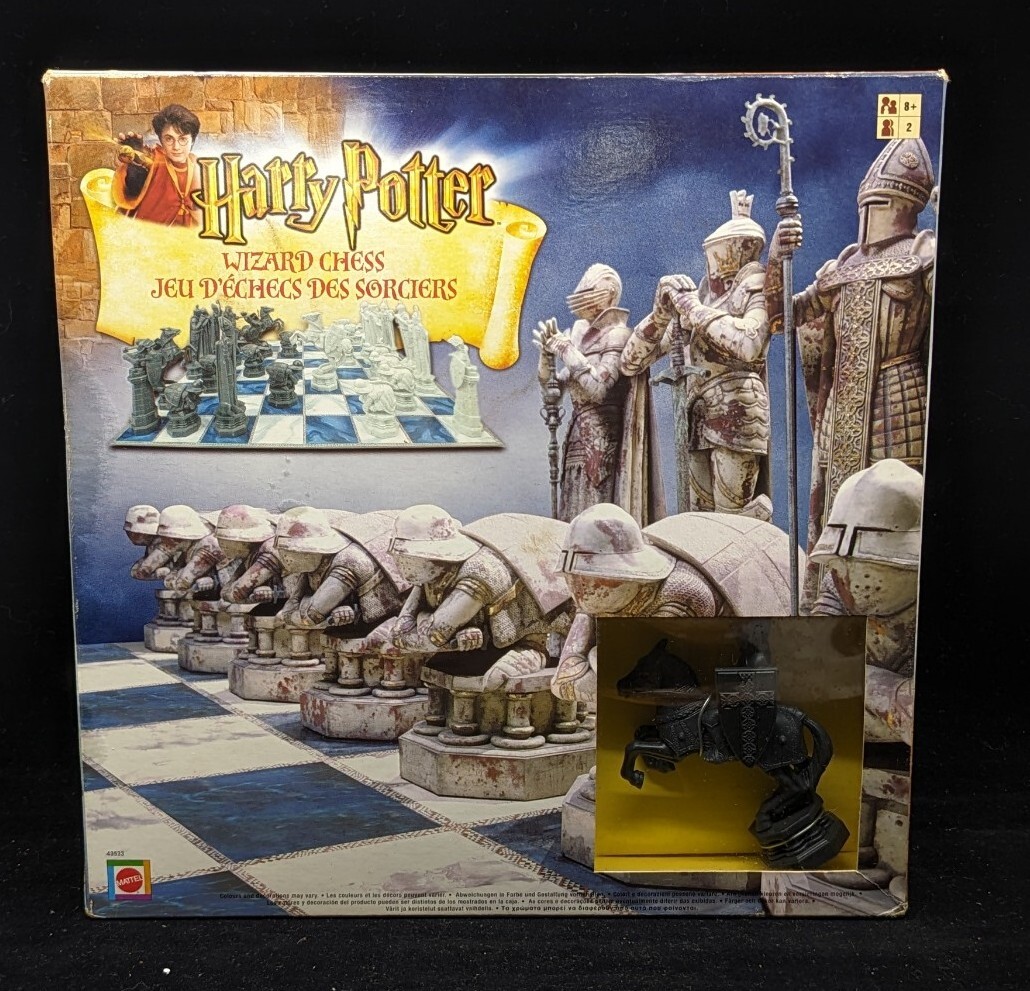 Harry Potter Wizard Ajedrez 2002 Mattel Nuevo Stock Antiguo Sellado