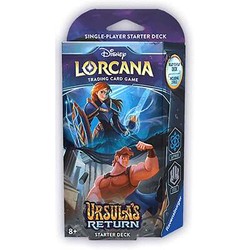 Disney Lorcana: Ursula's Return Starter Deck - Sapphire & Steel