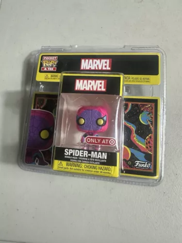 Funko Pop Pocket / Minis Marvel Spider-man Black Light Target Exclusive 2021