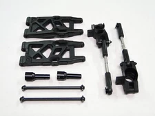 NEW OFNA HYPER 7 TQ PRO Arms Rear Upper, Lower +Axles & Hubs HOBAO OH4