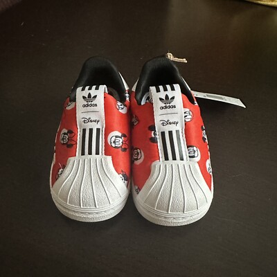 adidas Originals Superstar 360, Bright Red/White/Black, Unisex-Toddler Size  5k
