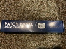 SR Components C6PP24 CAT6 24-Port Patch Panel 19" Rackmount