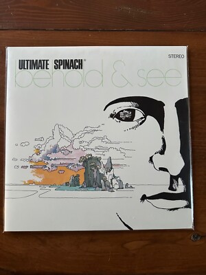 ULTIMATE SPINACH BEHOLD & SEE - PROG PSYCH AKARMA LIMITED REISSUE DOUBLE LP