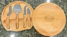 "A*" CIRCO LEGACY CUTTING BOARD CHEESE BOARD AND 4 TOOL SET NOS