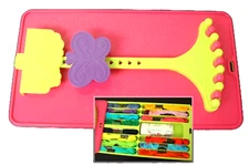 My Friendship Bracelet Maker Kit Travel Ready with Attached Thread Carrying Case