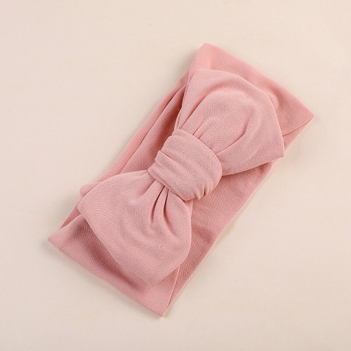 Infant Baby Girls Beanie Turban Hat Bow Knot Cap Head Wraps Kids Headband Soft - Picture 17 of 33