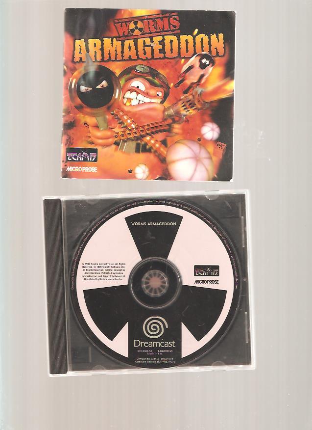 Rarissime !!! WORMS ARMAGEDDON : Culte sur SEGA DREAMCAST