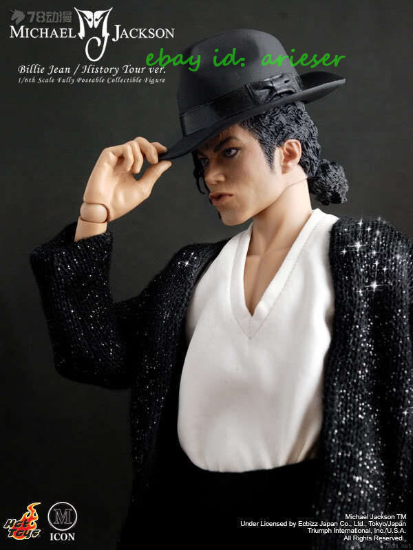 マイケル・ジャクソン BILLIE JEAN ヒストリーツアー フィギア Hot Toys Michael Jackson Billie Jean 1/6 History Tour Figure Used