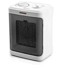 Pro Breeze® 1500W Adjustable Thermostat Ceramic Space Heater Mini Fan Heater
