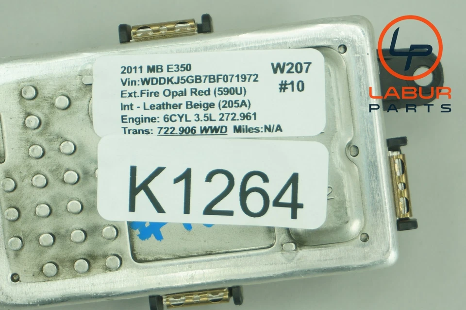 Resistencia de motor soplador clase Sl W207 11-20 Mercedes C CLS E GLK K613 Foto 3 de 3