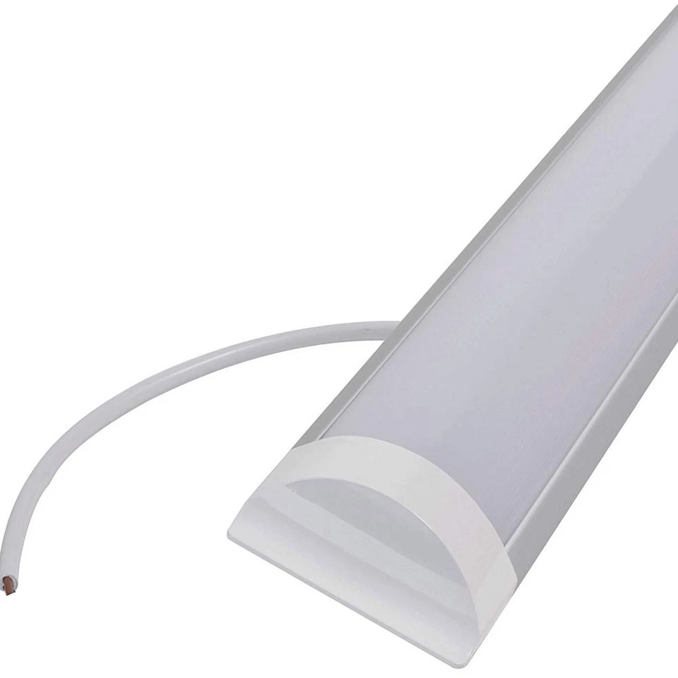 36W 1200MM 3420LM SLIM LED BATTEN LINEAR TUBE LIGHT, CEILING SURFACE MOUNTED, T8 - Image 2 of 4
