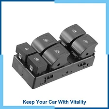 Pack(1) Front Left Side Master Power Window Switch for Chevrolet Suburban 15-20