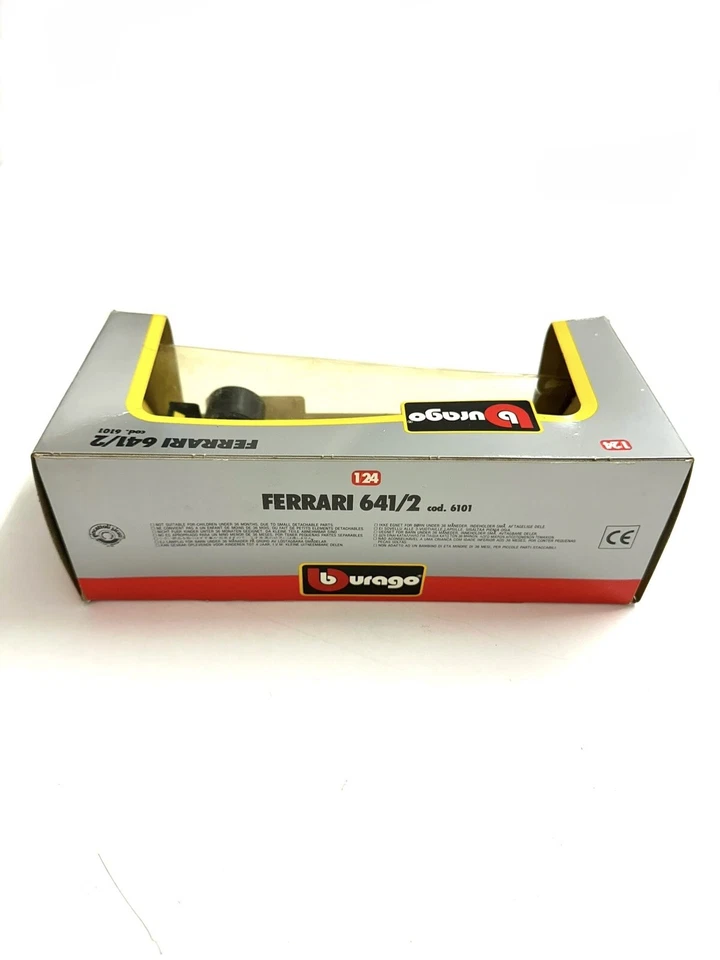 Burago 1/24 Ferrari 641/2 Jean Alesi  Nº7 Cod.6101 - Immagine 3 di 3