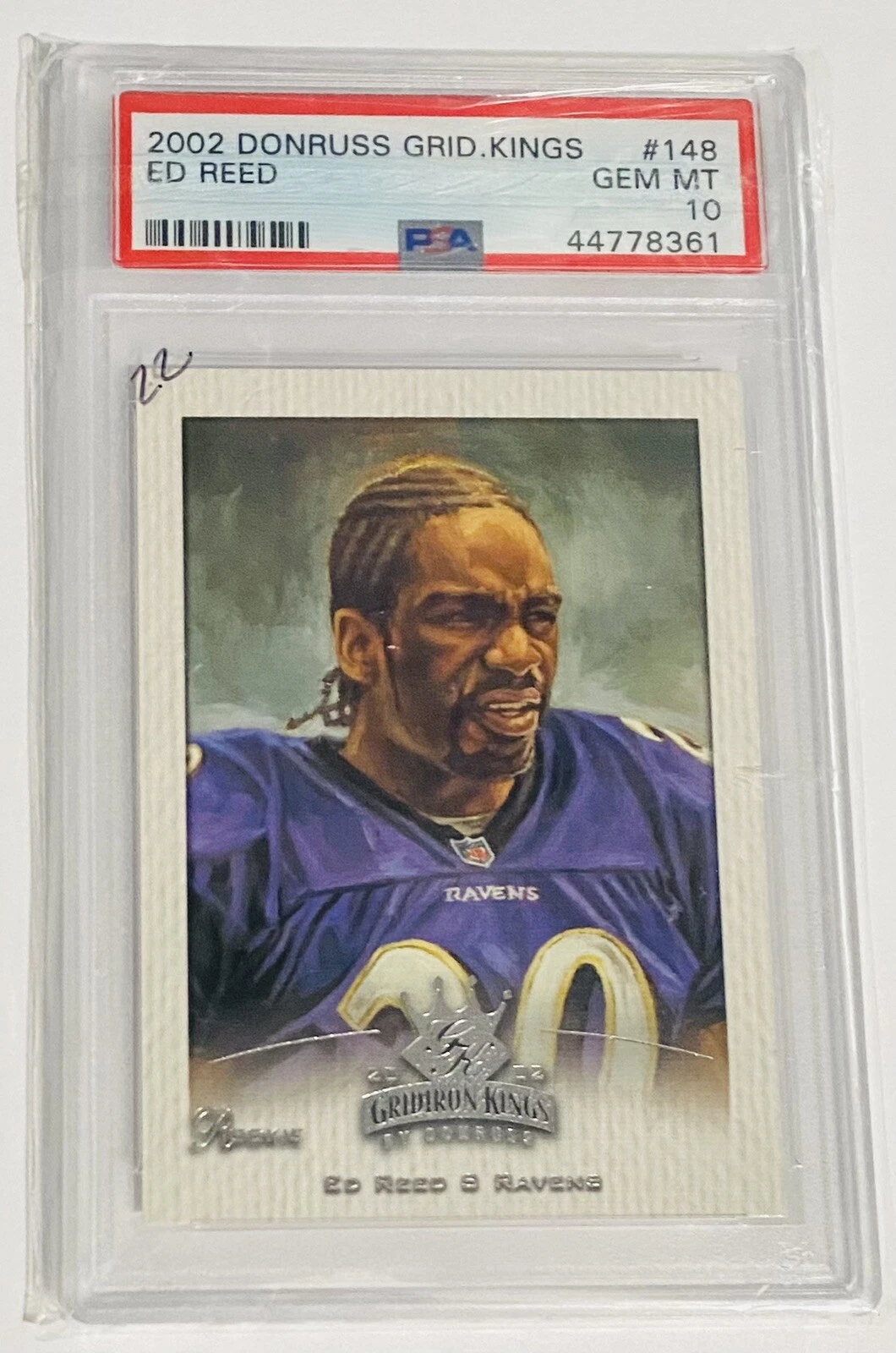 Ed Reed Donruss Gridiron Kings #148 Base