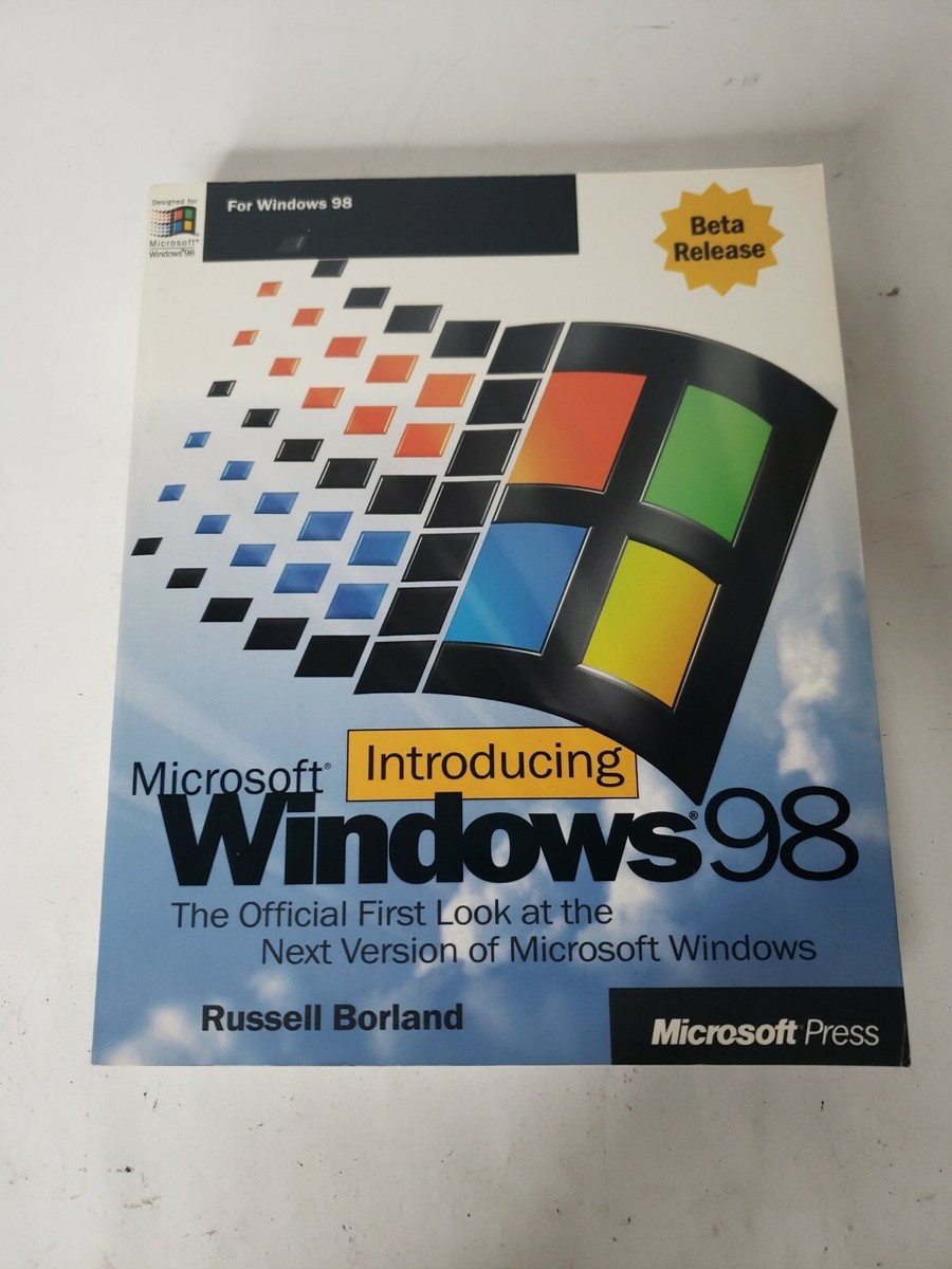 少年隊 CD WINDOW Introducing Microsoft Windows 98 by Russell Borland (1997