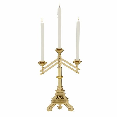 VERSAILLES SERIES 3 LIGHT ADJUSTABLE CANDELABRA 