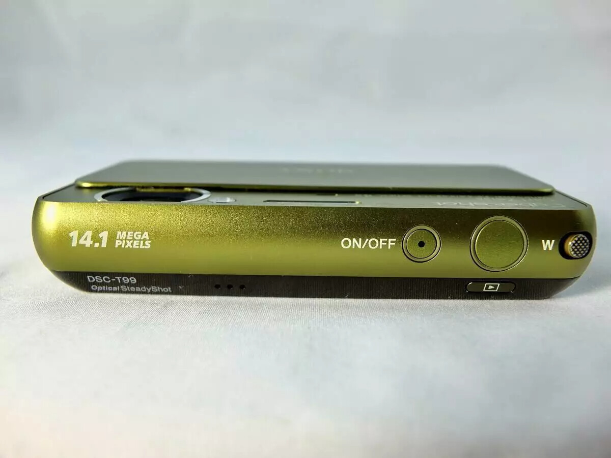 Sony Cyber-Shot DSC-T99 14.1MP Digital Camera Touch Screen Rare
