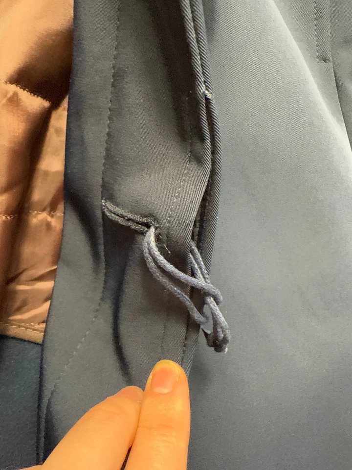 Trench coat azul Giovanni Scarano Napoli tamanho 50 - Imagem 4 de 4