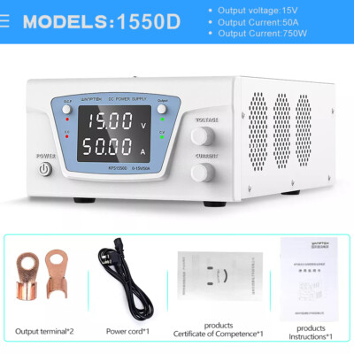 Adjustable DC 0-15V 0-50A 750W Lab Power Supply Variable Bench Switching Source
