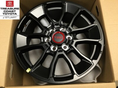 NEW OEM TOYOTA TUNDRA 2022 TRD MATTE BLACK ADVENTURE 20'' WHEELS
