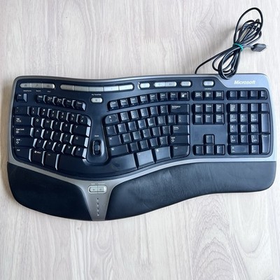 Microsoft Natural Ergonomic Keyboard 4000 v1.0 KU-0462 Wired, Tested