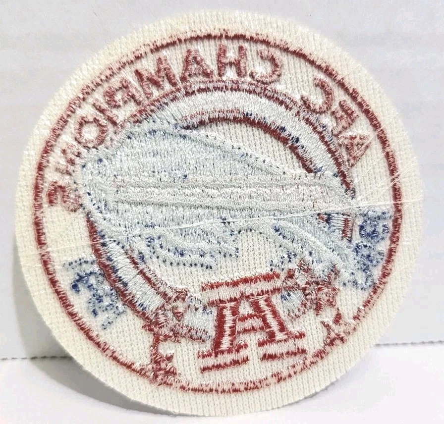 1990-1991 Buffalo Bills AFC Champions patch embriodered Jim Kelly Thurman Thomas - Image 2 of 3